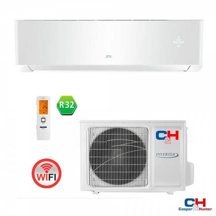 Кондиціонер COOPER&HUNTER CH-S12FTXAM2S-WP білий, фото 2