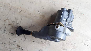 6029-3537010 Кран гальмівний з ручним приводом в сб 64221-3537310 КРАЗ МАЗ КАМАЗ, фото 4