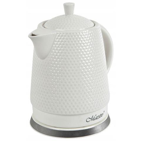 Керамічний електричний чайник Maestro MR-069 1.5л 1500Вт Білий