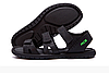 Чоловічі шкіряні сандалі Nike ACG black чорні, фото 4