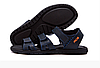 Чоловічі шкіряні сандалі Nike ACG blue сині, фото 6