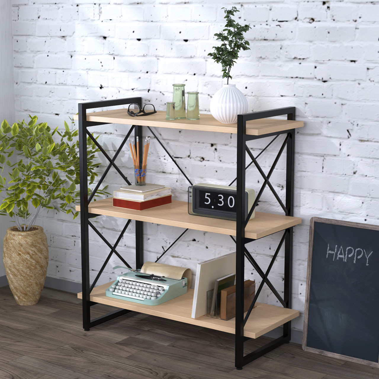 Стелаж Скіф-3-920 Loft Design Дуб Борас