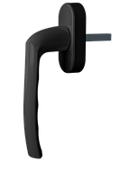 Ручка віконна Astex для металопластикового вікна WH 001 чорний (РАЛ 9005)