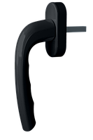 Ручка віконна Astex для металопластикового вікна WH 005 антрацит (РАЛ 7016)
