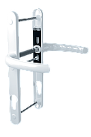 Дверна ручка (Дверний гарнітур універсальний) Astex HERMES DHS 92/11 білий (РАЛ 9016)