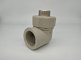 Косинець поліпропіленовий Berke Plastik з ЗР 90*/25х1/2", фото 3