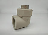 Косинець поліпропіленовий Berke Plastik з ЗР 90*/25х1/2", фото 5