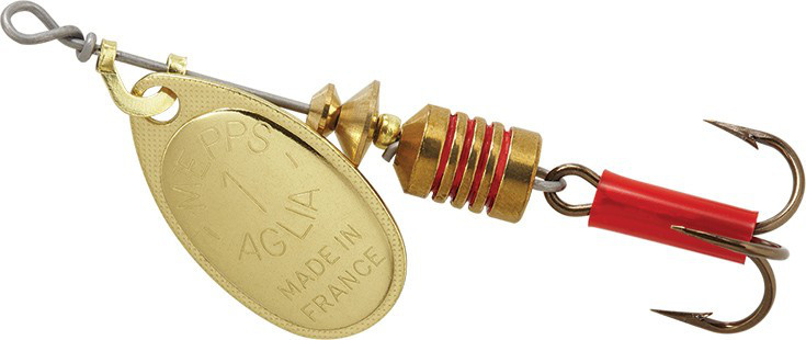 Блешня Mepps Aglia 1 Gold 3.5 g, фото 1