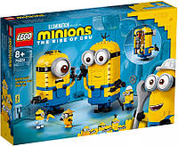 Lego Minions Фигурки миньонов и их дом 75551