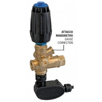 Перепускний клапан  (байпас) VRT3/8 GF с виходом під манометр