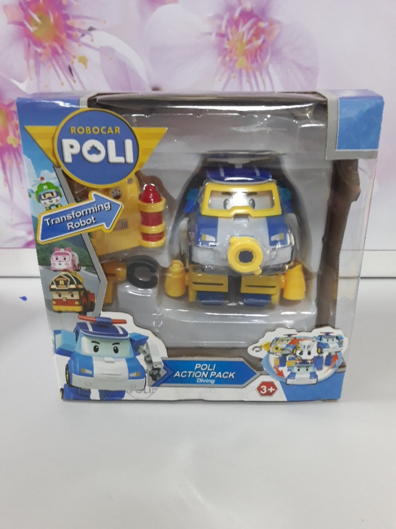 Трансформер Robocar Poli поліцейська машина Полі