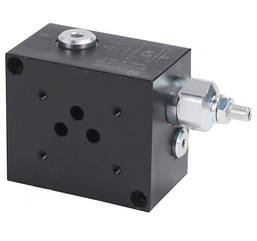 Плита одномісна з запобіжним клапаном під гідророзподільник Oleoweb Cetop 3 (Iso 06) серії BS3