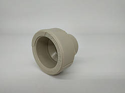 Муфта поліпропіленова Berke Plastik редукційна 40/20мм труба-труба