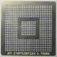 Трафарет прямого нагріву ATI 216PS2BF22H 0.76mm