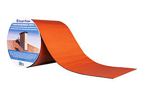 Бітумова стрічка 100 мм/10 м теракот RAL 8004 бутил-каучукова LogicTape