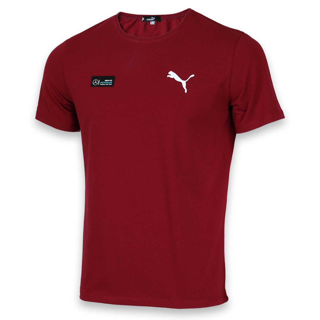 Футболка спортивная бордо PUMA - Mercedes Ф-10 BOR S(Р) 20-916-020, фото 1