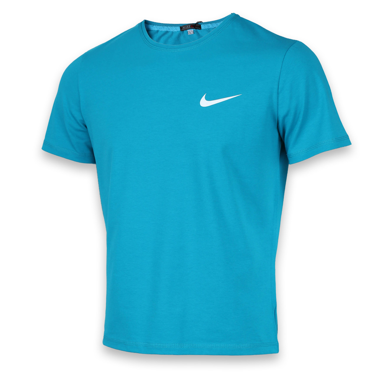 Футболка спортивна блакитний NIKE з лого Ф-10 GLB M(Р) 15-002-020, фото 1