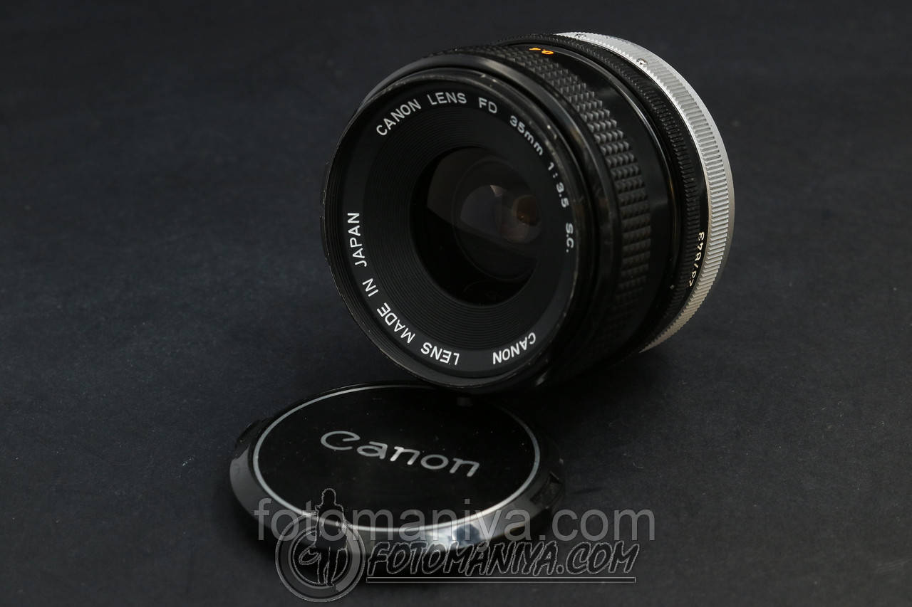 Canon FD 35mm f3.5 S.C