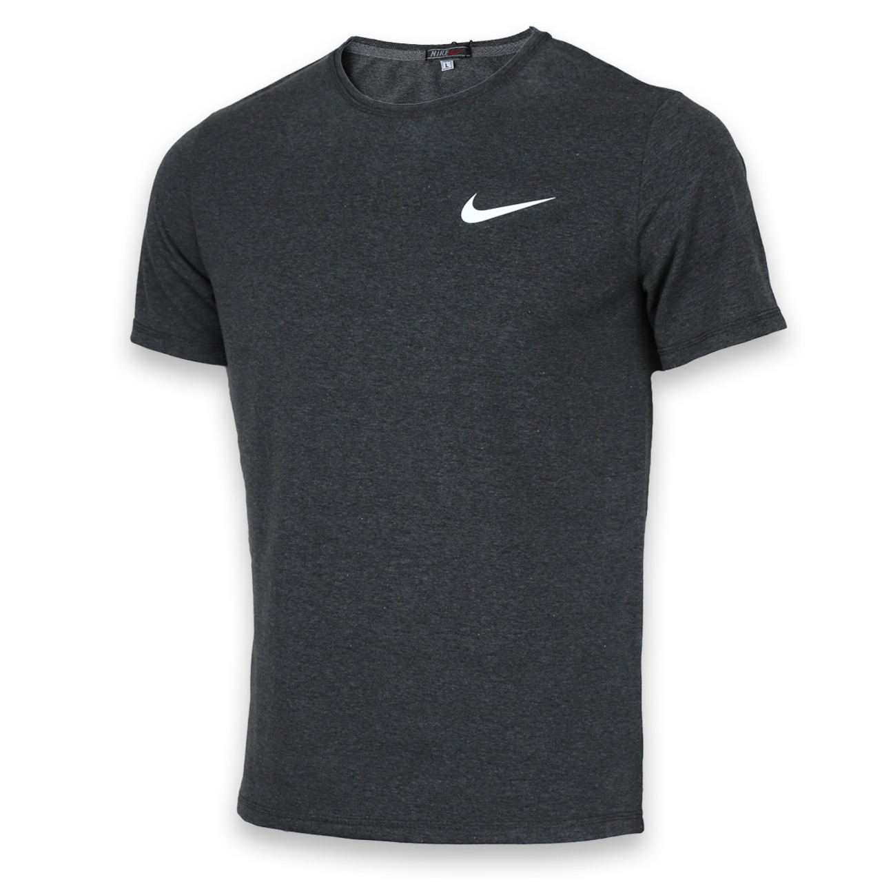 Футболка спортивна антрацит NIKE з лого Ф-10 ANTR M(Р) 15-002-020, фото 1