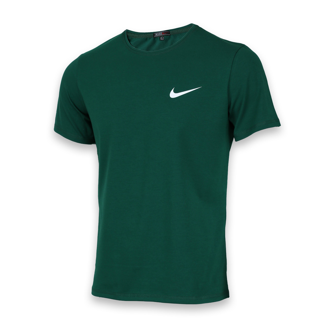 Футболка спортивна т зелений NIKE з лого Ф-10 DGRN S(Р) 15-002-020, фото 1