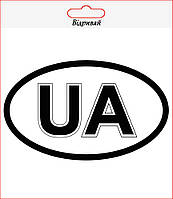 Наклейка на автомобіль XoKo "UA" 2 шт