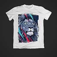 Футболка YOUstyle Lion 0052 L White