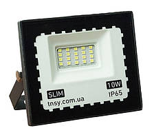 Прожектор LED 10W Ultra Slim 180-260V 900Lm 6500K IP65 SMD TNSy