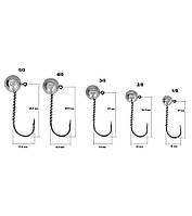 Джиг-головки Kalipso №4/0 12.0гр(5шт)