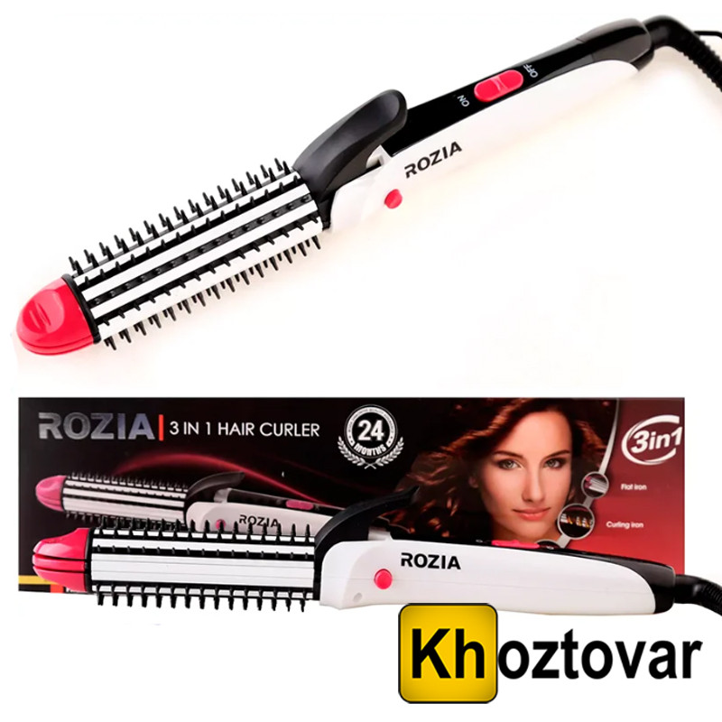 Плойка-праска для волосся 3 в 1 Rozia HR-7330