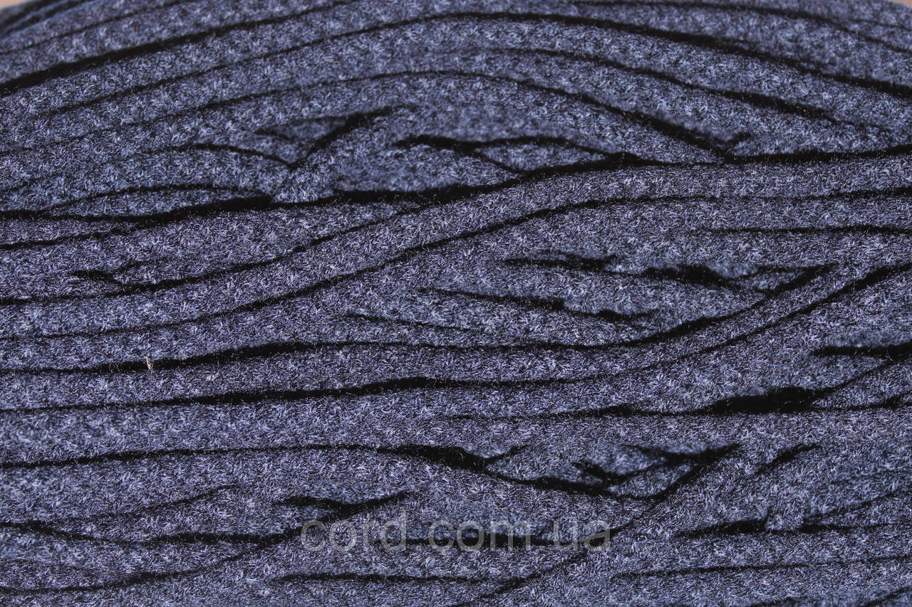 Шнур круглий акрил 6мм темно-синій моток 100м, фото 1