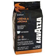 Кава в зернах Lavazza Crema & Aroma Expert, 1 кг (80/20)