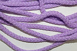 Шнур круглий акрил 6мм фіолетовий304ор моток 100м, фото 2