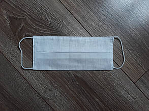 Багаторазова захисна біла маска