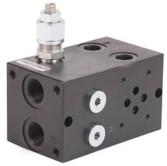 Плита без запобіжного клапана під два гідророзподільника Eurofluid Cetop 3 (Iso 06) серії EM213/1