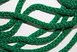 Шнур круглий акрил 6мм зелений UK20 моток 100м, фото 2