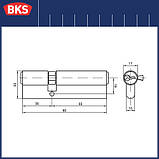 Серцевина замка BKS 35-55 серія b (Німеччина), фото 2