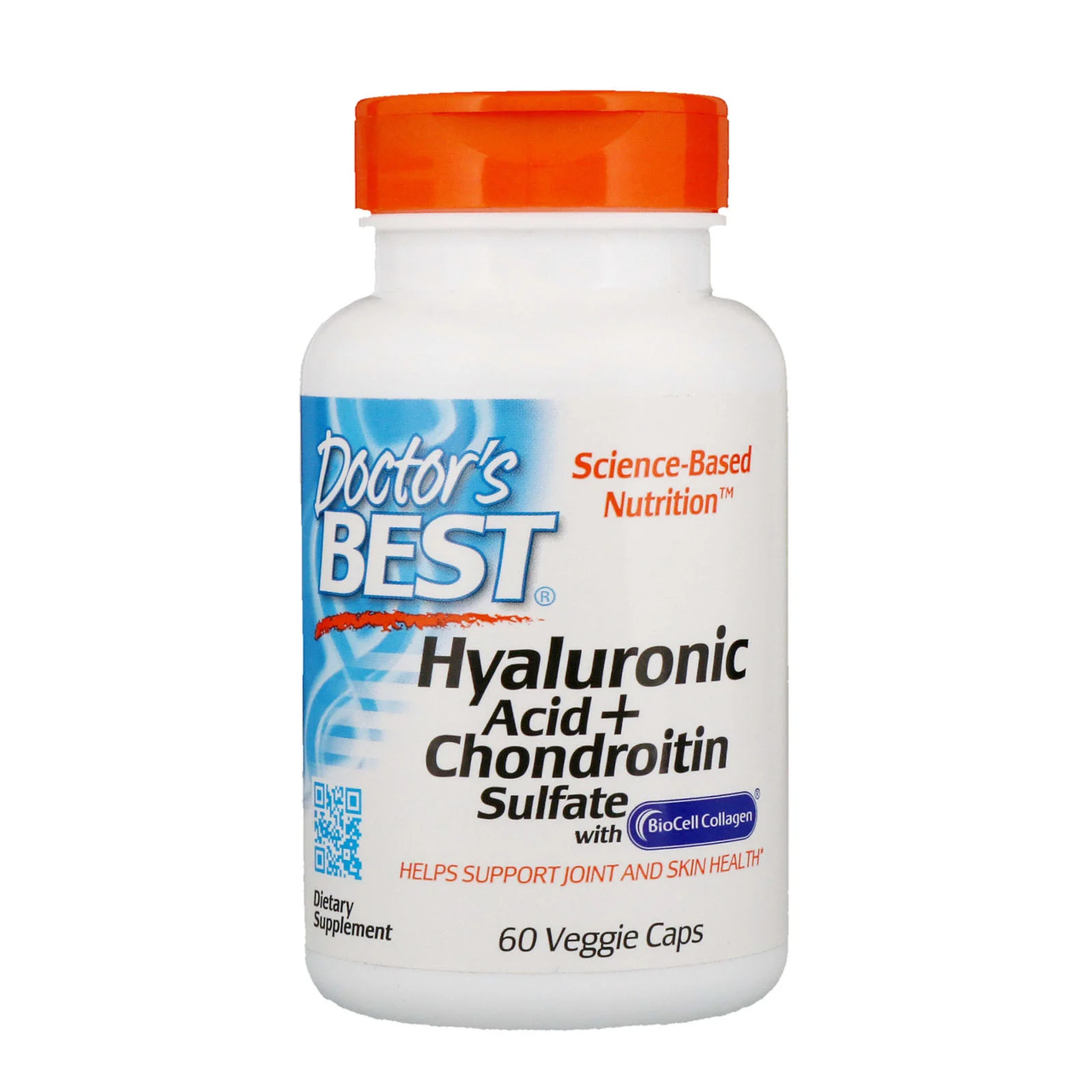 Hyaluronic Acid + Chondroitin Sulfate Doctor's Best 60 капсул