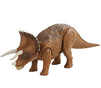 Динозавр Трицерапторс со звуком Мир Юрского Периода Jurassic World Roarivores Triceratops Mattel FMM24