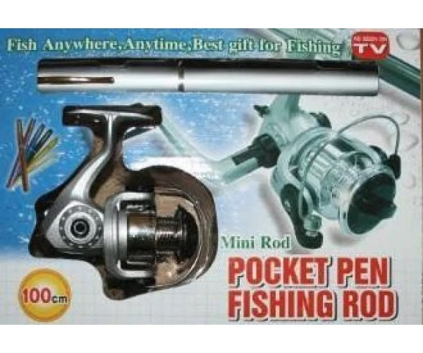 Карманная ручка-удочка Pocket Fishing Rod Лучшая цена (ID#1179052546),  цена: 337 ₴, купить на