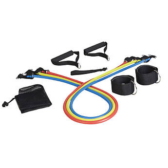 Набір еспандерів 3шт з кріпленнями LiveUp EXPANDER SET