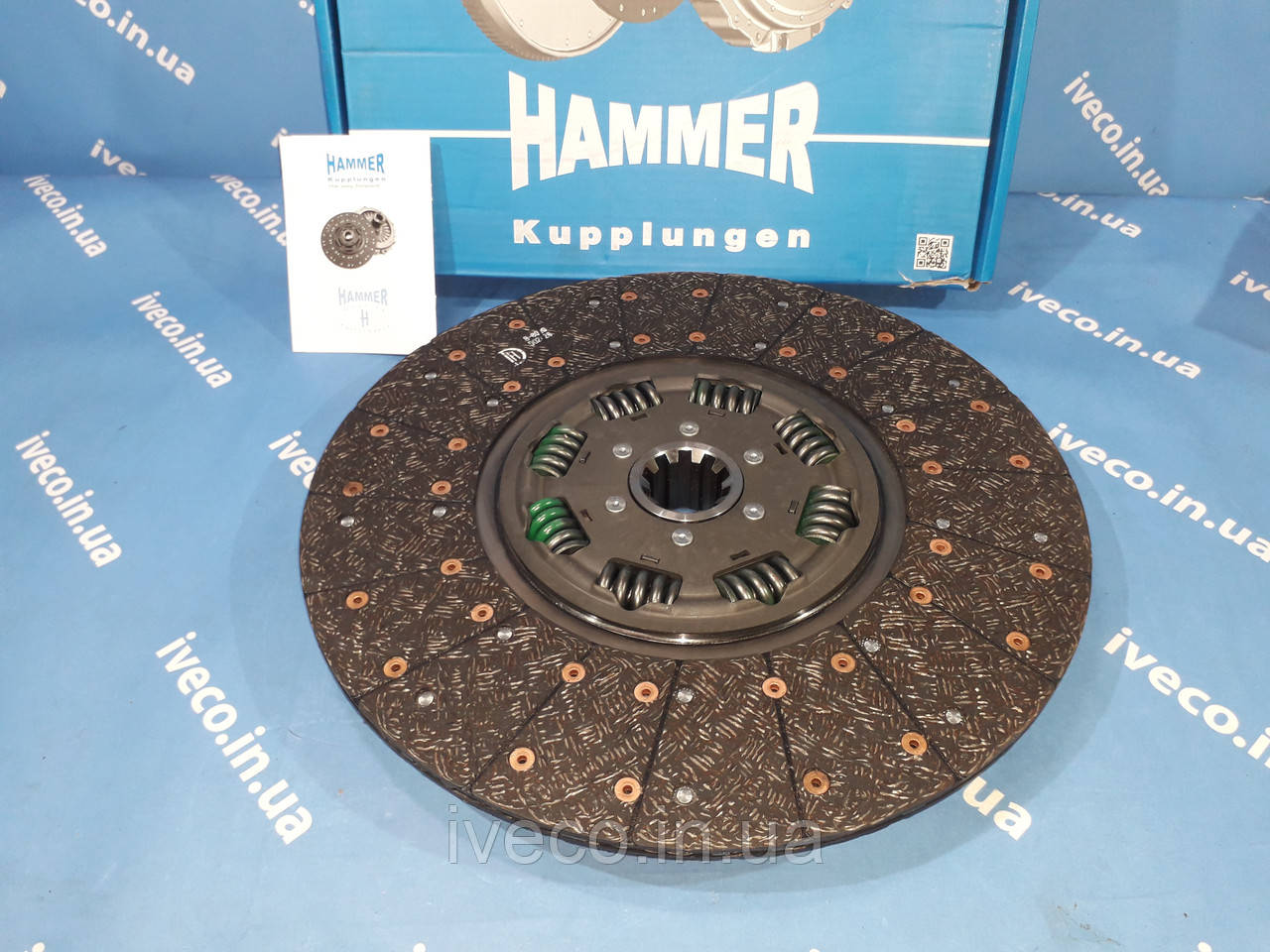 Диск зчеплення Iveco Stralis Trakker EuroTrakker ASTRA HD7 HD8 EUROTECH 500372081 98484662 42101774 42100538, фото 1