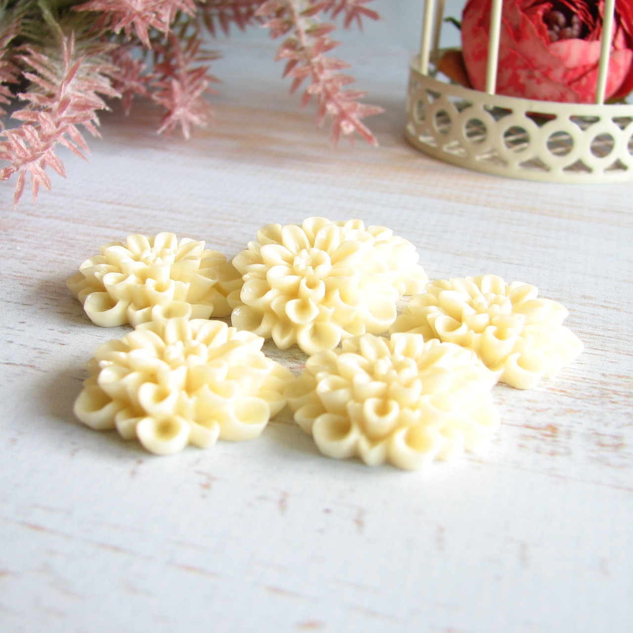 Кабошони акрилові "Айстра" 23 мм, 2 шт. у наборі, фото 1