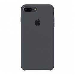 Силіконовий чохол на айфон/iphone 7 plus/8 plus charcoal grey вугільно-сірий