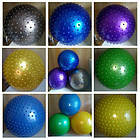 Гімнастичний м'яч фітбол масажний 75 см, фото 4