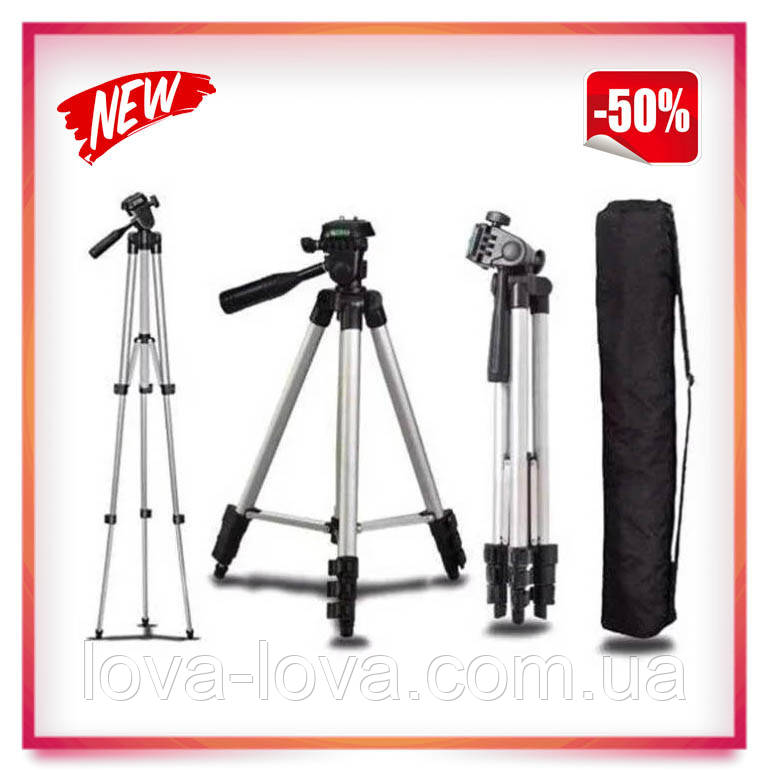 Штатив для телефона та фотоапарата Tripod 330A Тринога, Трипод, фото 1
