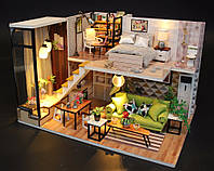 Румбокс миниатюрный кукольный дом Enjoy the romantic Nordic