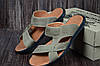 Шльопанці чоловічі шкіряні Olive, фото 7