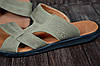 Шльопанці чоловічі шкіряні Olive, фото 6