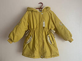Зимова куртка для дівчинки. Тепла куртка дитяча. Розміри 110-150