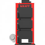 КОТЕЛ НА УГЛЕ "KRAFT СЕРІЯ K" З ЕЛЕКТРОННИМ БЛОКОМ КРАЩЕННЯ 24 кВт (Крафт К), фото 3